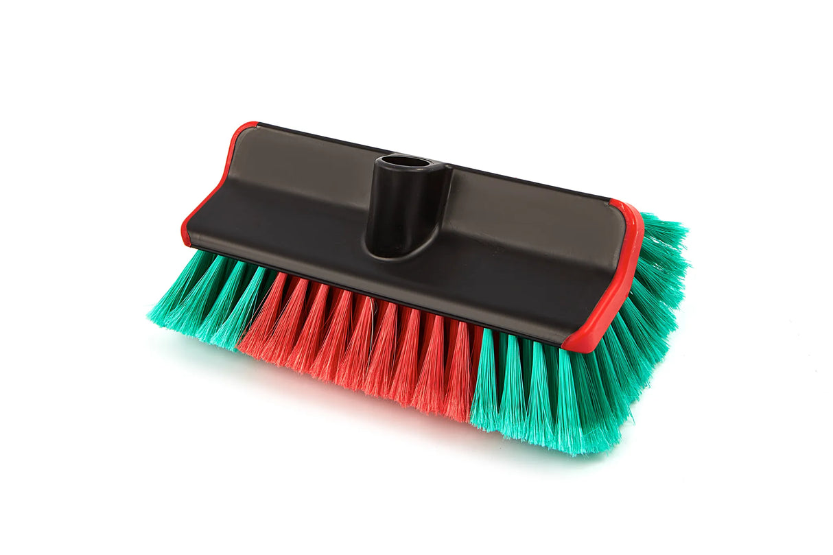 Vrachtwagen borstel met water doorvoer