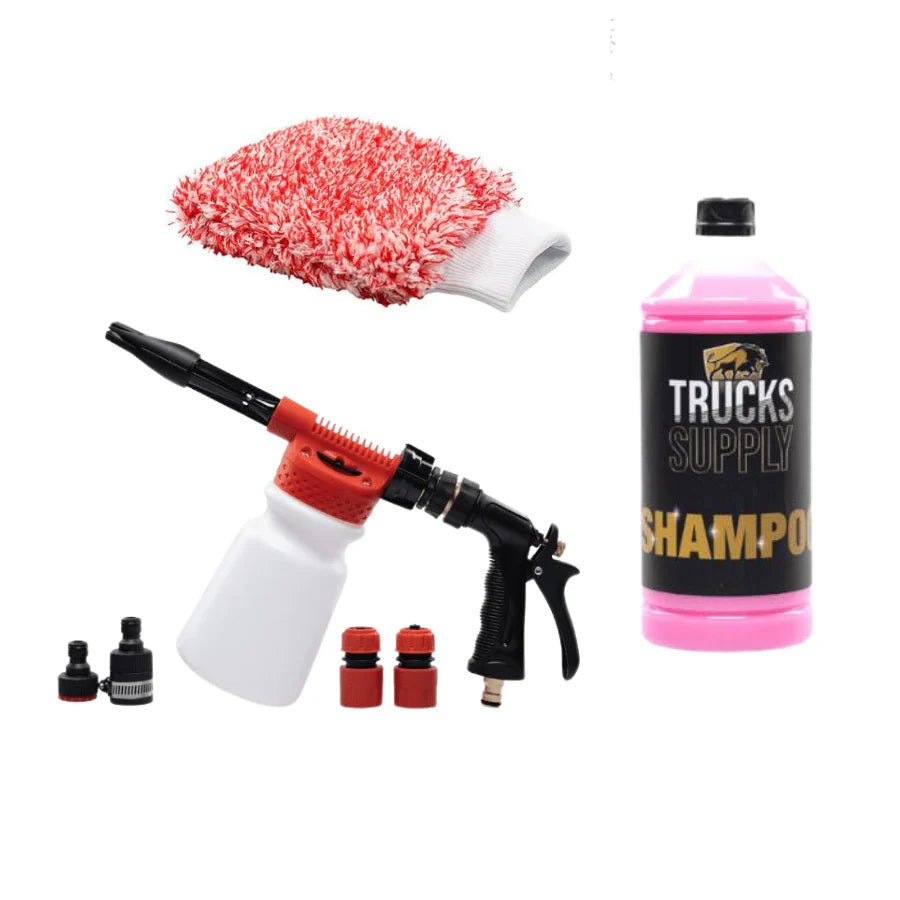 Foam Cannon Low Pressure + Connector + Shampoo DEAL - Truckssupply -