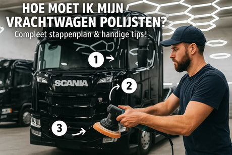 stappenplan vrachtwagen polijsten
